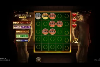 Divine Fortune Gold Bonus Game