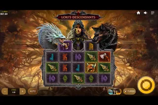 Loki's Descendants Mobile Slot Game