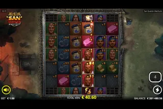 San Quentin Manhunt Free Spins Win